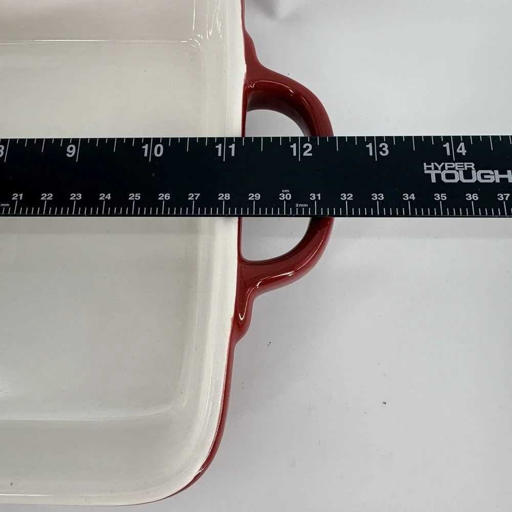 Sur La Table La Marque 84 Rectangle Red Ceramic‎ Baking Dish 11 X 8